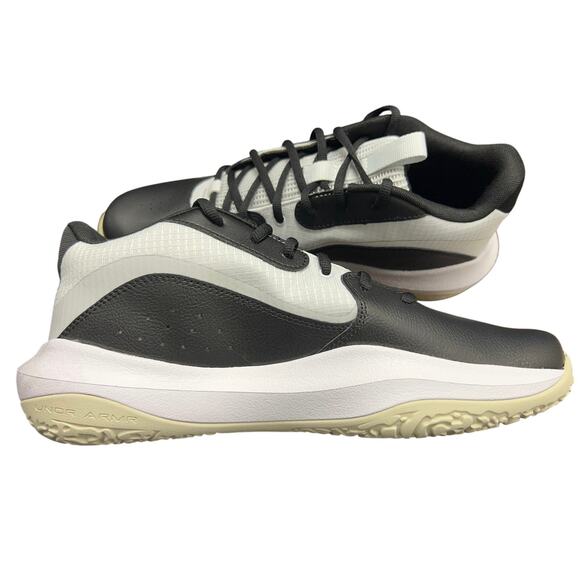 Under Armour UA Lockdown 7 Basketball Shoes Men 11.5 Women 13 Brown & Black New - Picture 5 of 9